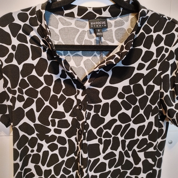 Enfocus Studio Animal print dress. - Picture 6 of 9